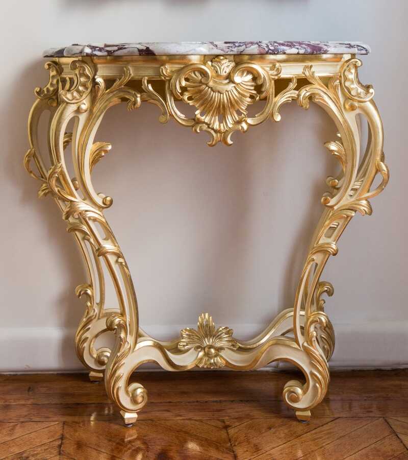 Console Hermitage Louis XV style 