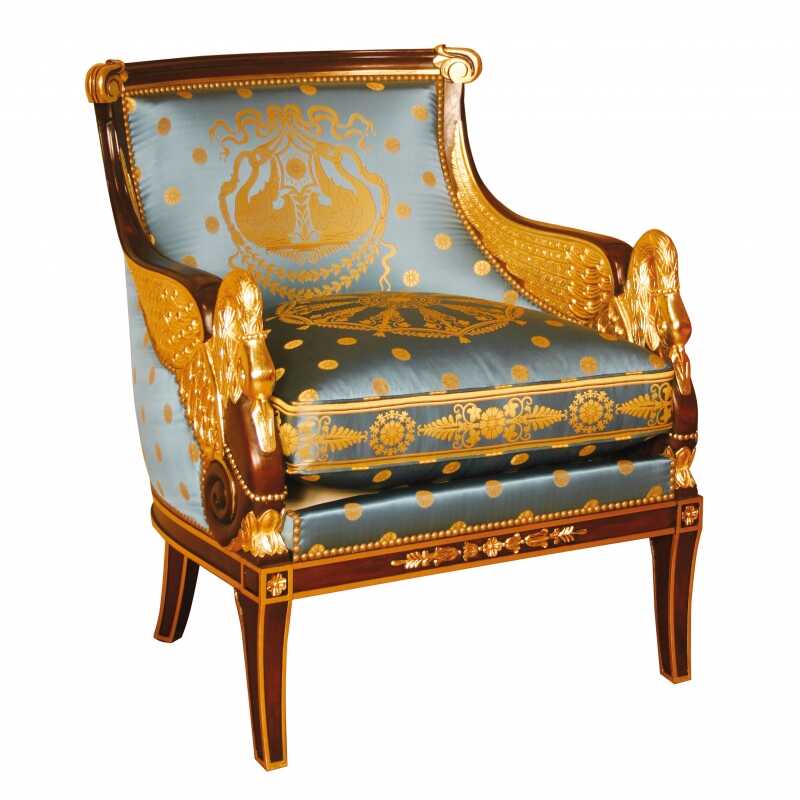 Easy chair Percier Fontaine BL Empire style