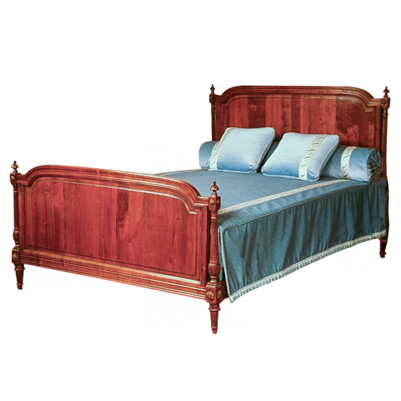 Bed Clochetons panneau Louis XVI style