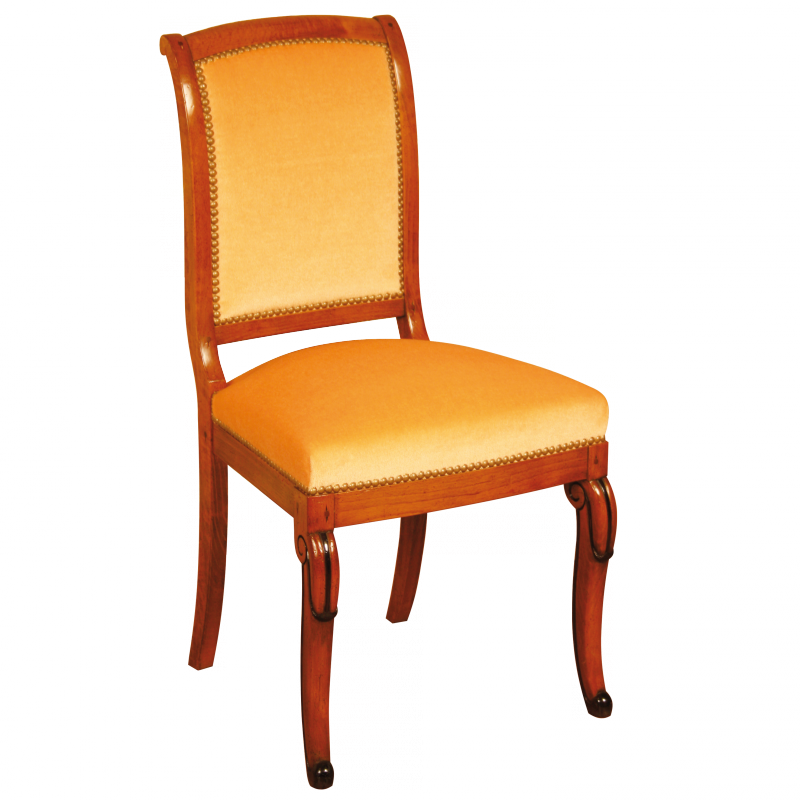 Chair Mauzancieux Restauration style