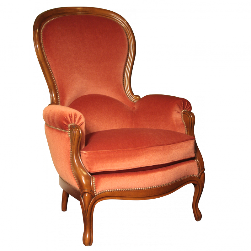 Easychair Vivien Louis-Philippe style