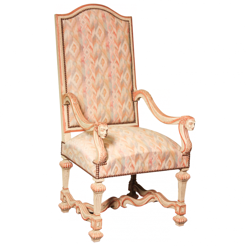 Armchair Sully Moinillon Louis XIV style