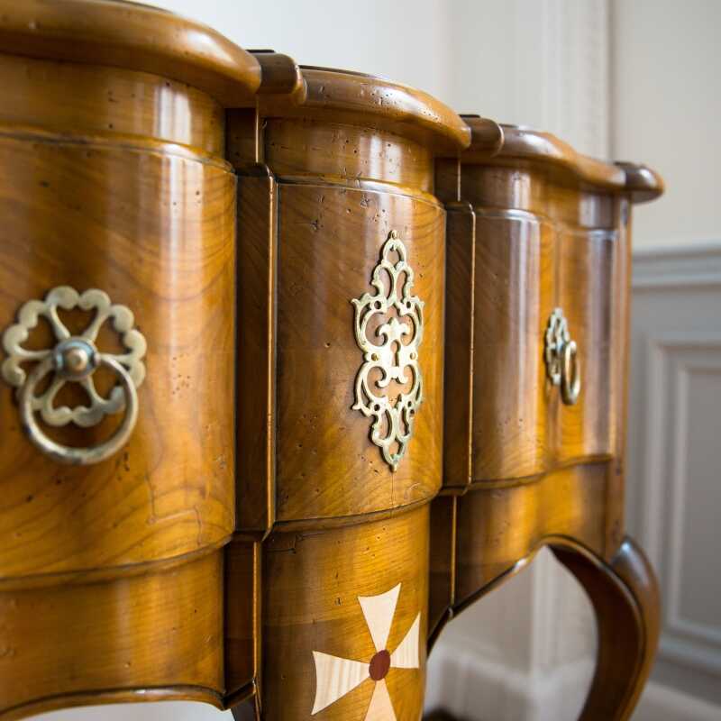 Chest of drawers Clisson Louis XV style 