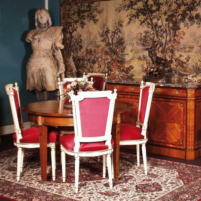 Chair Marie-Antoinette Louis XVI style 