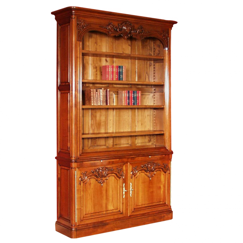 Bookcase Saumur Régence style