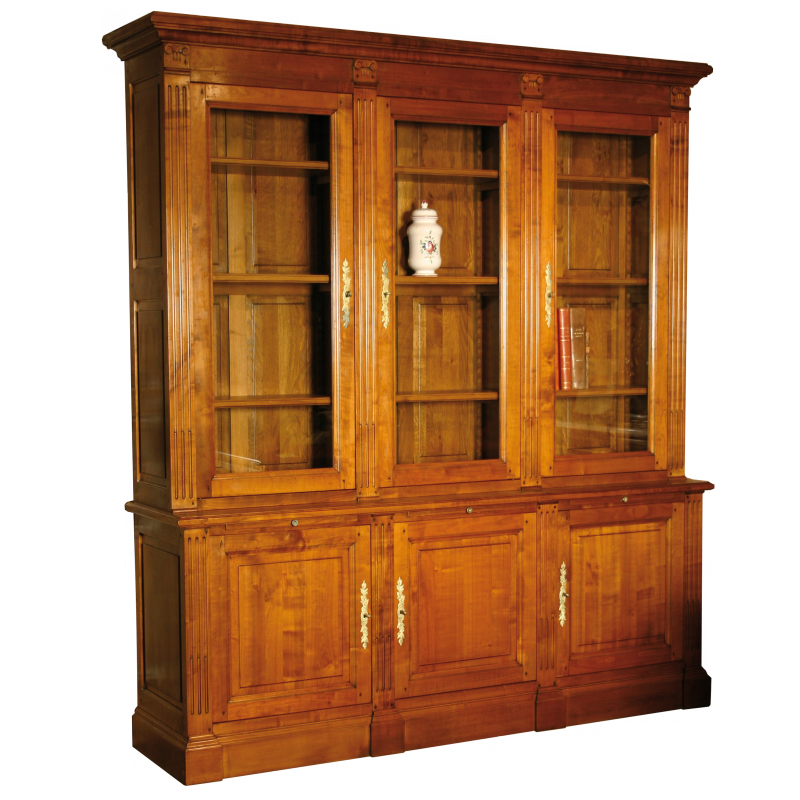 Bookcase Rousseau Louis XVI style