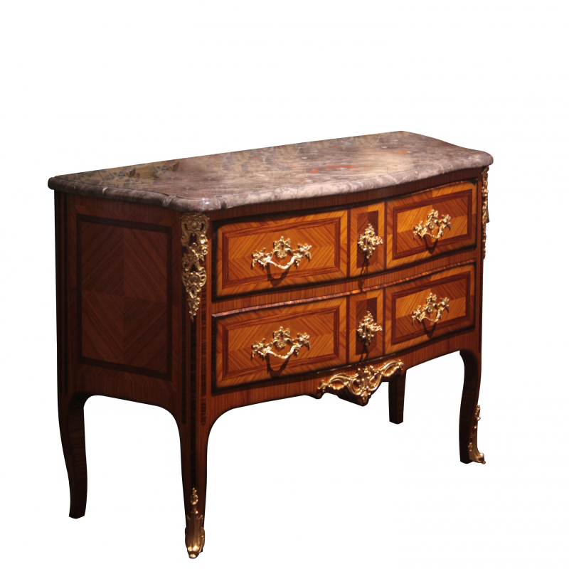 Chest of drawers Vézille Louis XV style