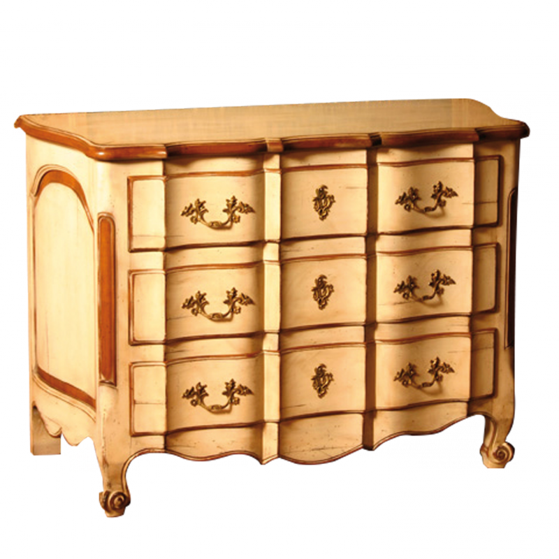 Chest of drawers Lorient Louis XV style