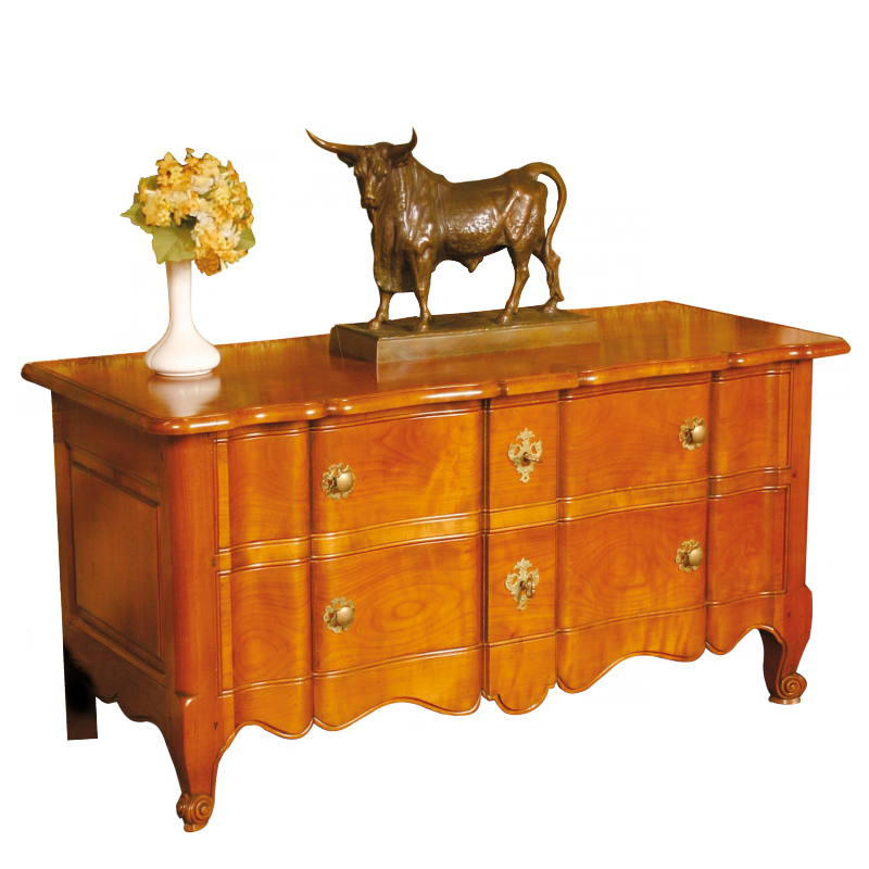 Chest of drawers Caulnes Louis XV style