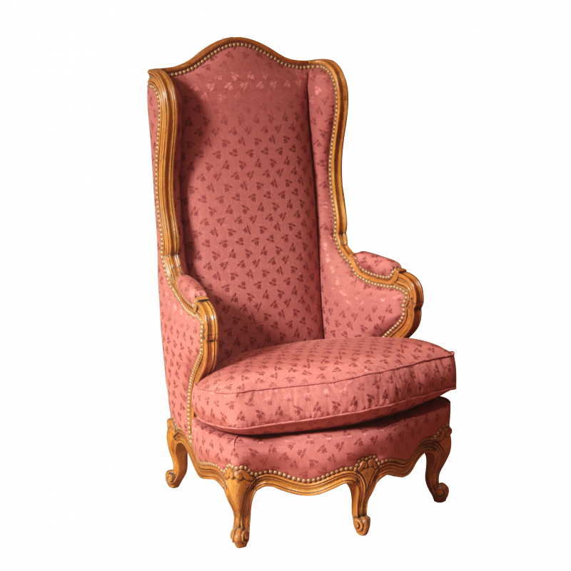 Easychair Nogaret Louis XV style