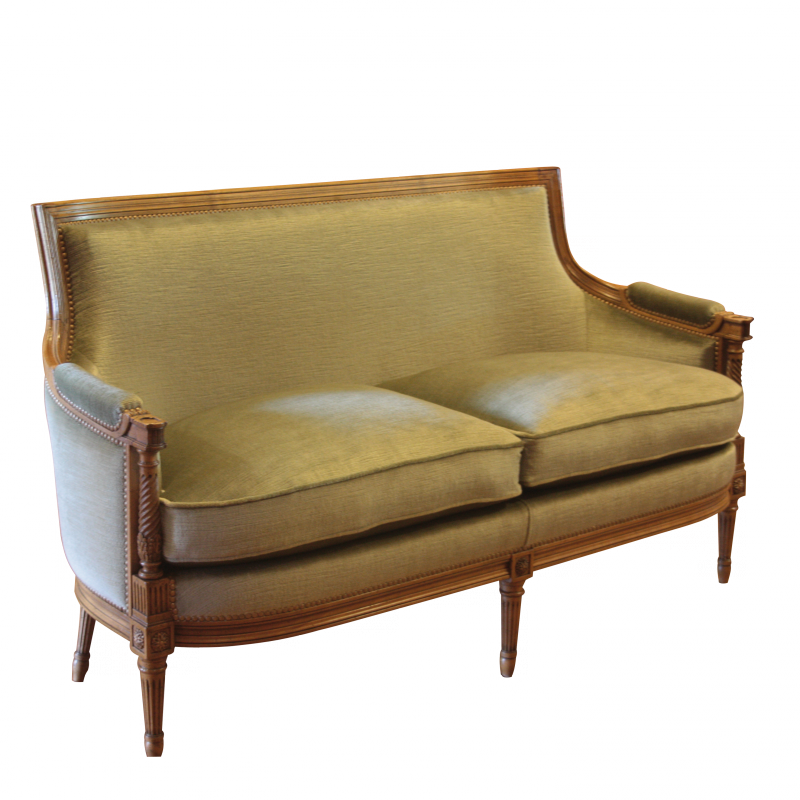 Sofa 2 seats Lelarge Louis XVI style 