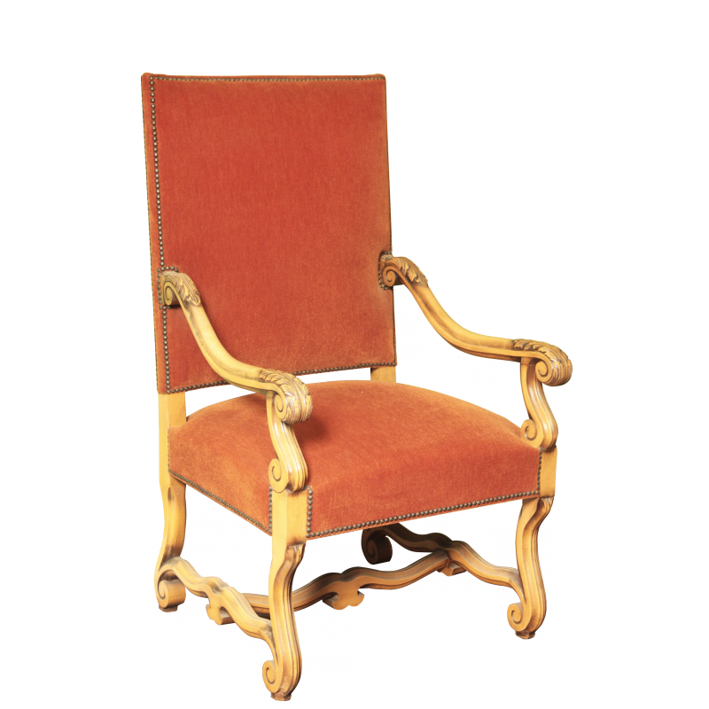 Armchair Vaux Louis XIV style
