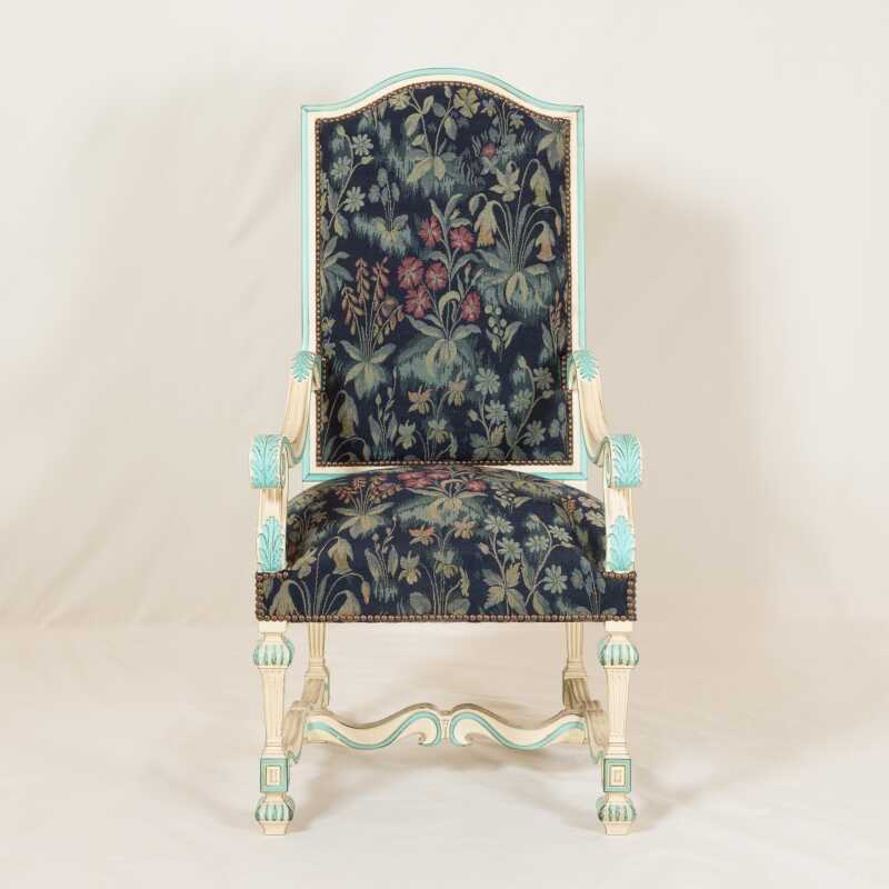 Armchair Sully Louis XIV style