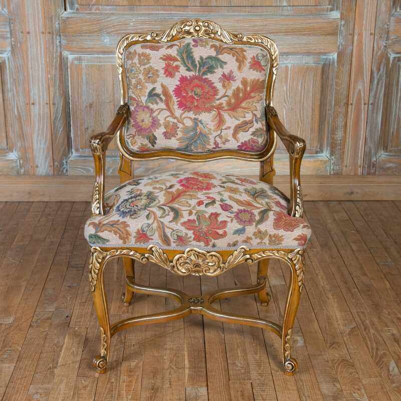 Armchair Amand Louis XIV style