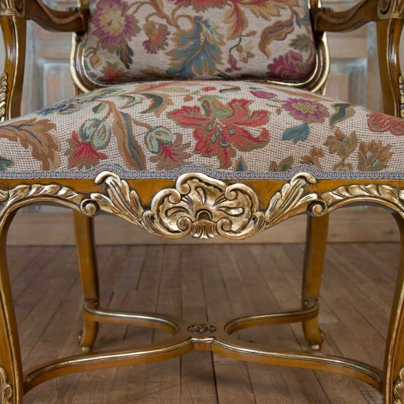Armchair Amand Louis XIV style
