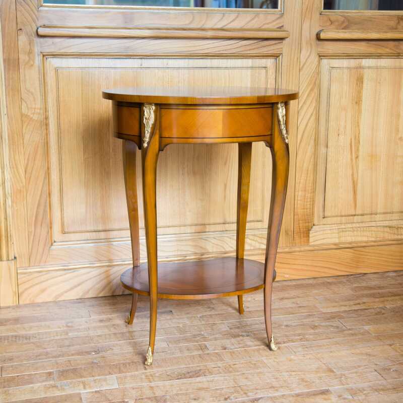 Pedestal table Maignat Transition style