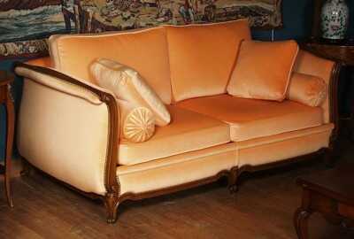 Picture product Allot Canapé  lit de repos style Louis XV " Beaudry " 0360