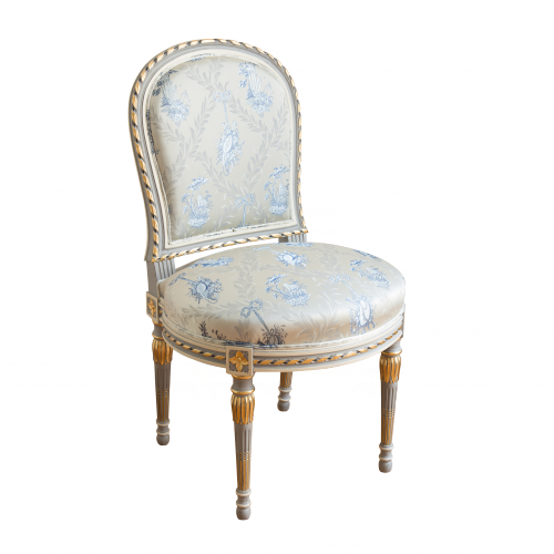 Chair Georges Jacob Desmalter Louis XVI style