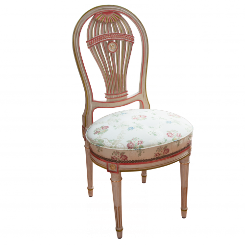 Chair MontgolfiÃ¨re Louis XVI style
