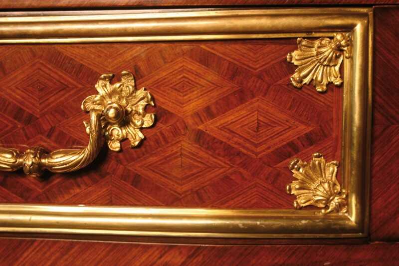 Chest of drawers of Régence style Boulle 