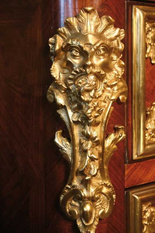 Chest of drawers of Régence style Boulle 