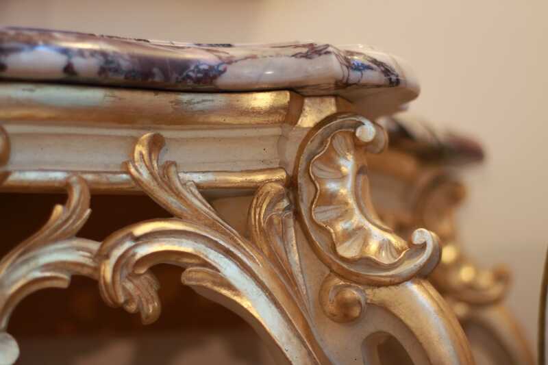 Console Hermitage Louis XV style 