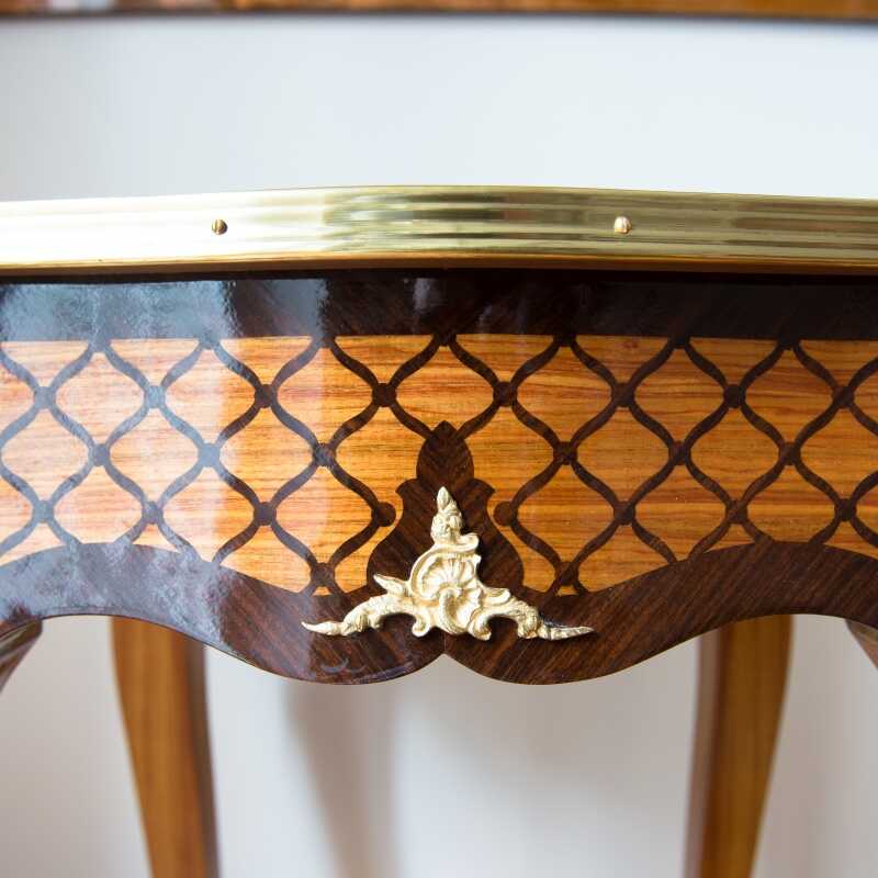 Pedestal table Lacroix Louis XV style 