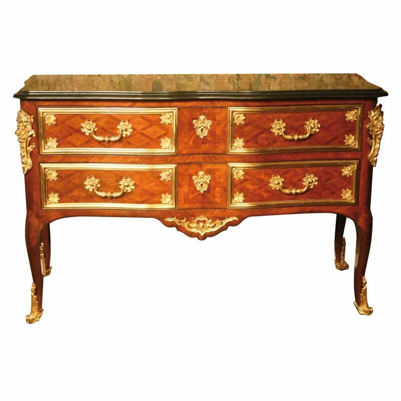 Chest of drawers of Régence style Boulle 