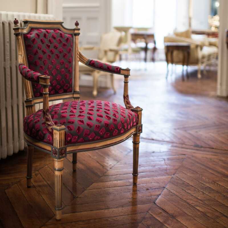 Small Armchair Lerouge Louis XVI style