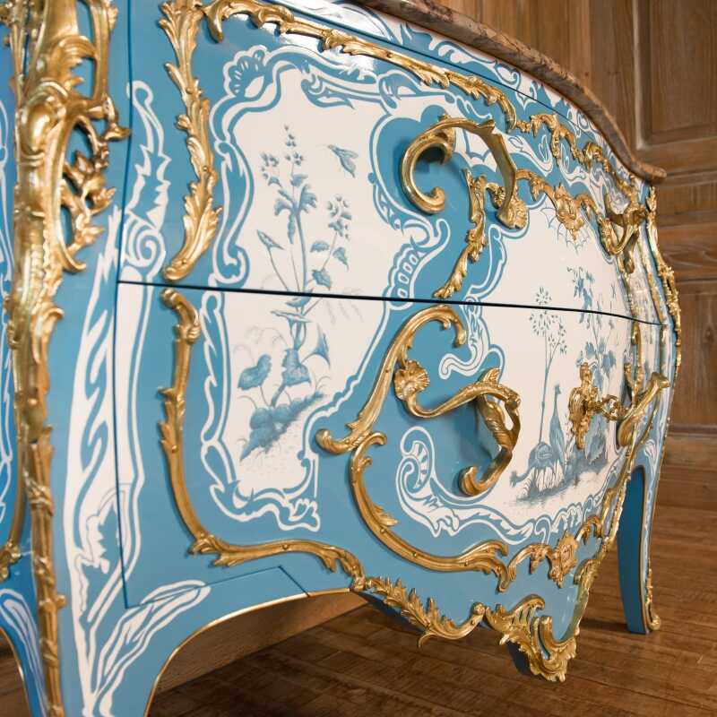 Chest of drawers Criaerd Louis XV style