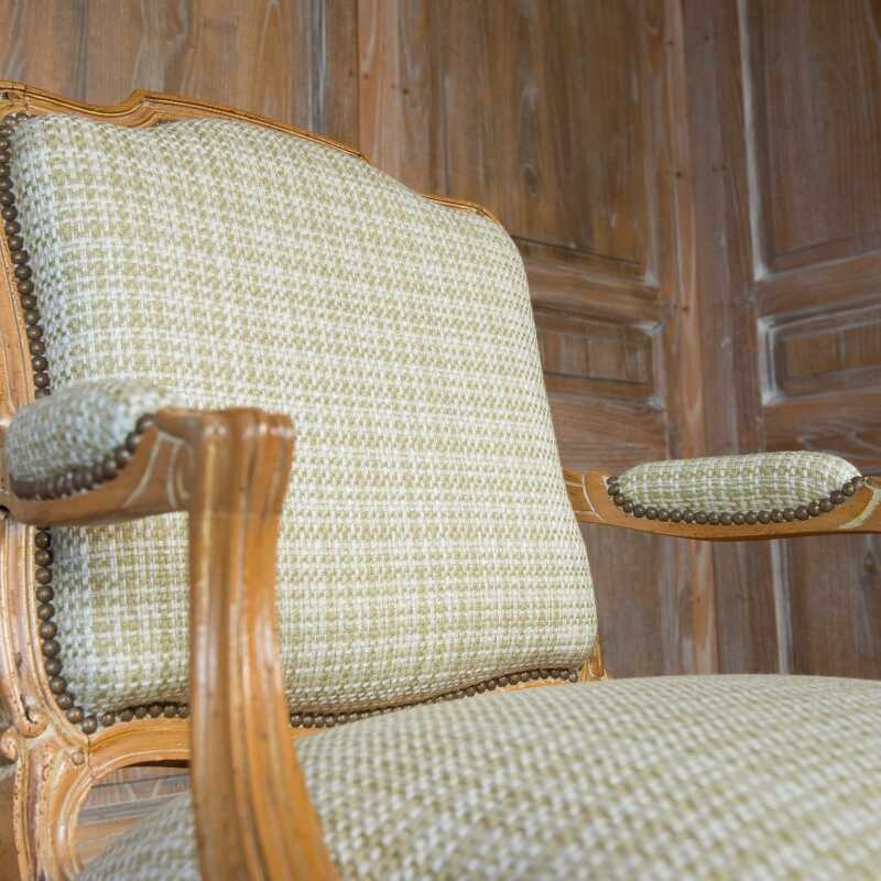 Easychair Avisse Louis XV style