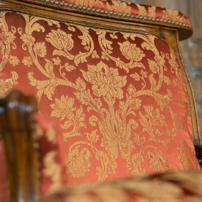 Easychair Voyelle Louis XV style