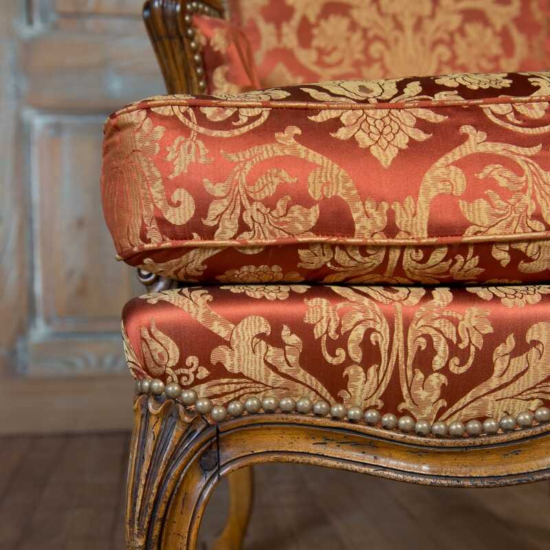 Easychair Voyelle Louis XV style