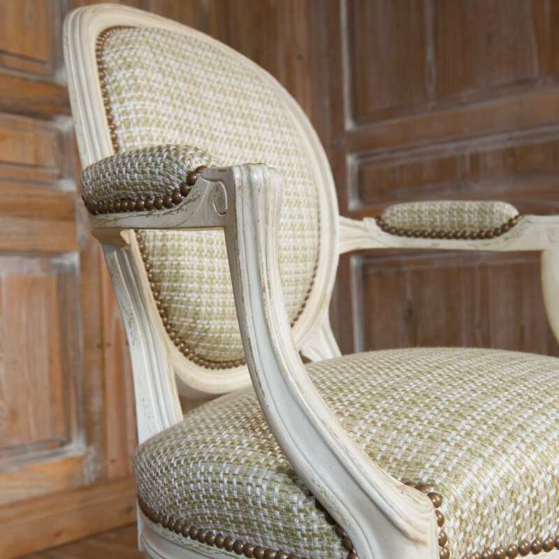 Small Armchair Georges Jacob Transition style