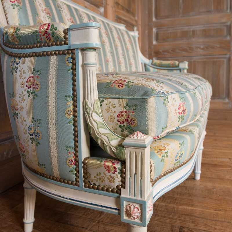 Easy Chair / Sofa Lerouge Louis XVI style