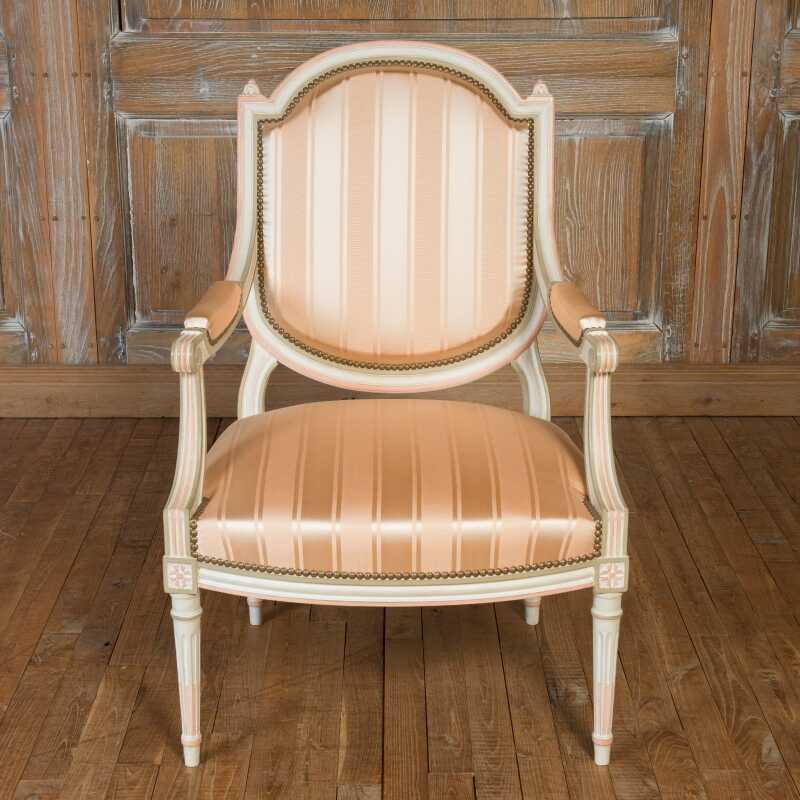 Armchair Mayeux Louis XVI style