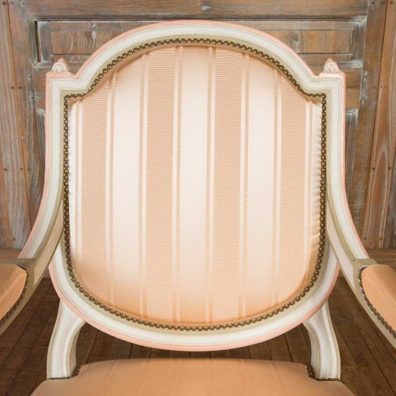 Armchair Mayeux Louis XVI style