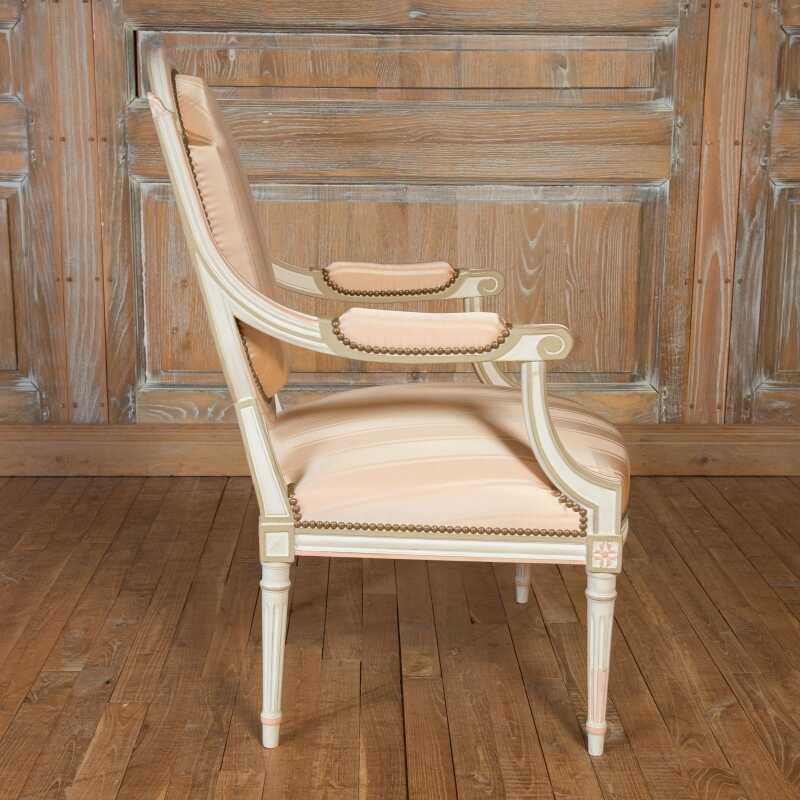 Armchair Mayeux Louis XVI style