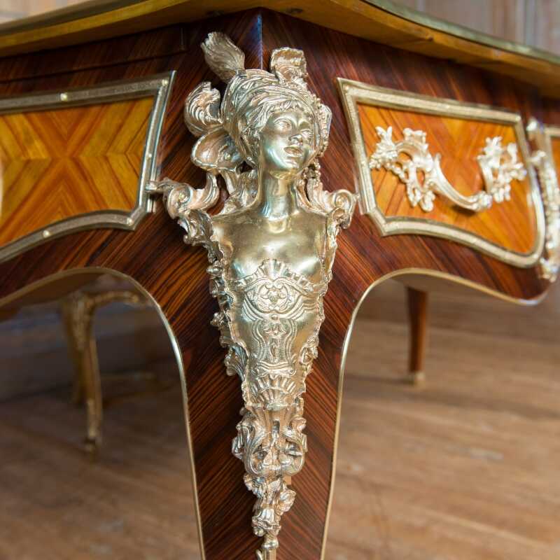 Desk Cressent of Louis XV style 