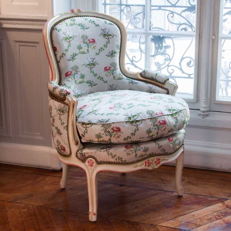 Easychair Ancelet Louis XV style 