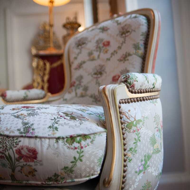 Easychair Ancelet Louis XV style 