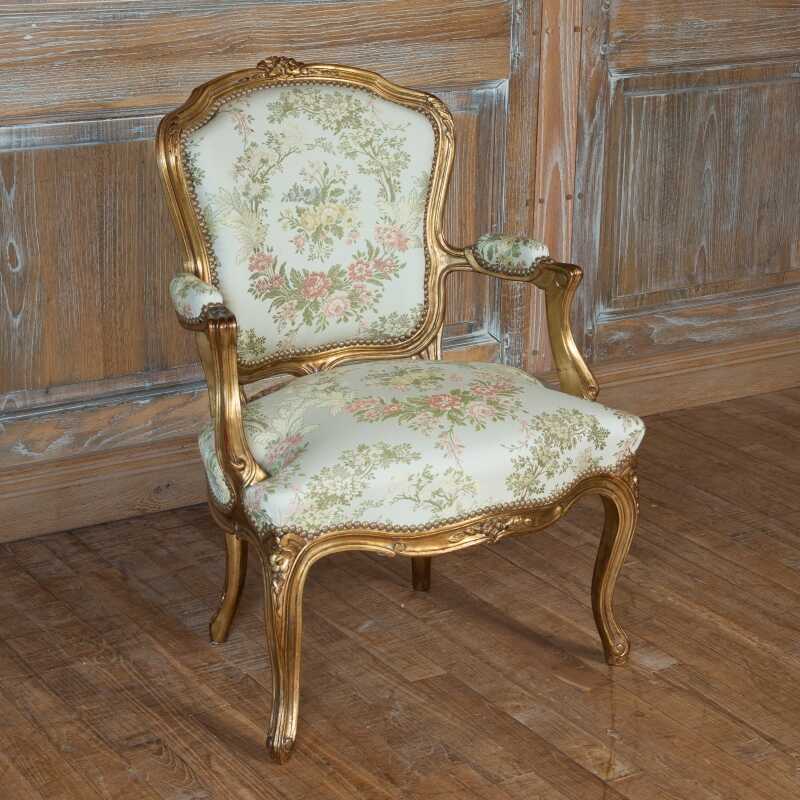 Small Armchair Grosset Louis XV style