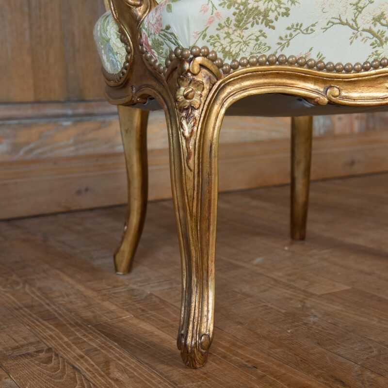 Small Armchair Grosset Louis XV style