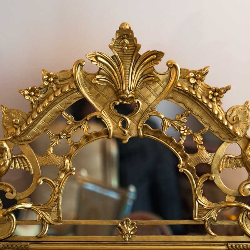 Mirror Kergadalan Louis XV style 