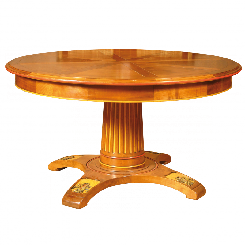 Dinning table Colonne Louis XVI style