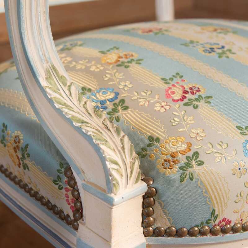 Small Armchair Courtois Louis XVI style