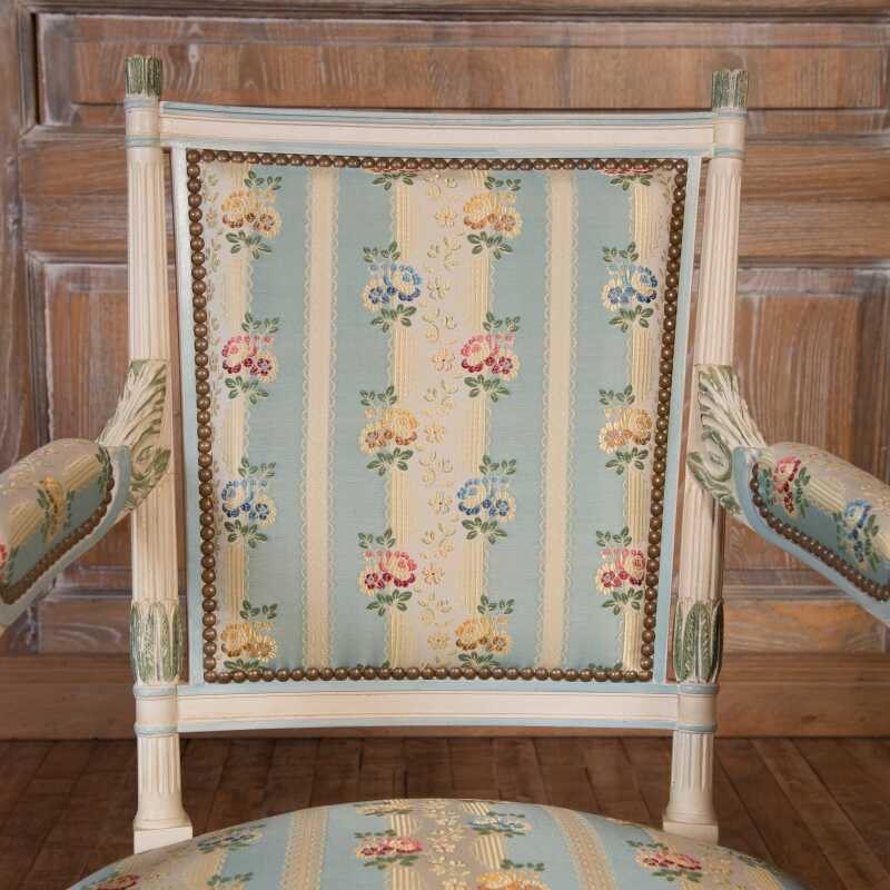 Small Armchair Courtois Louis XVI style