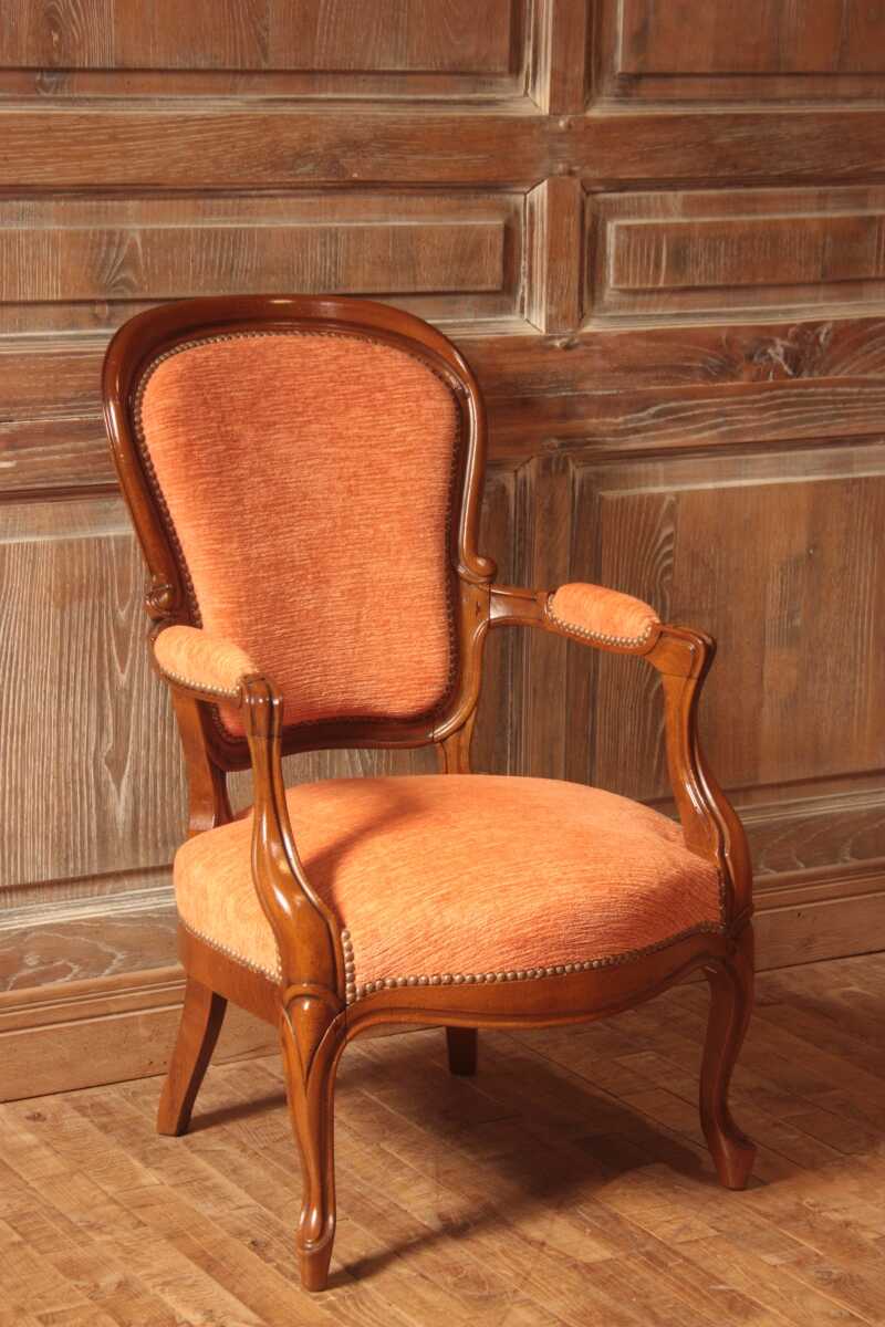 Armchair Vivien Louis-Philippe style 