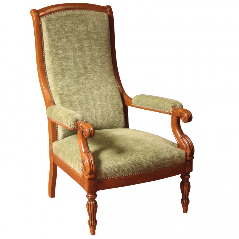 Armchair Mauzancieux Restauration style