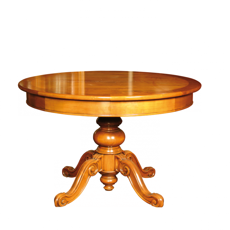 Table Florange D120 Louis-Philippe style